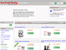 Tablet Screenshot of best-of-italy.com